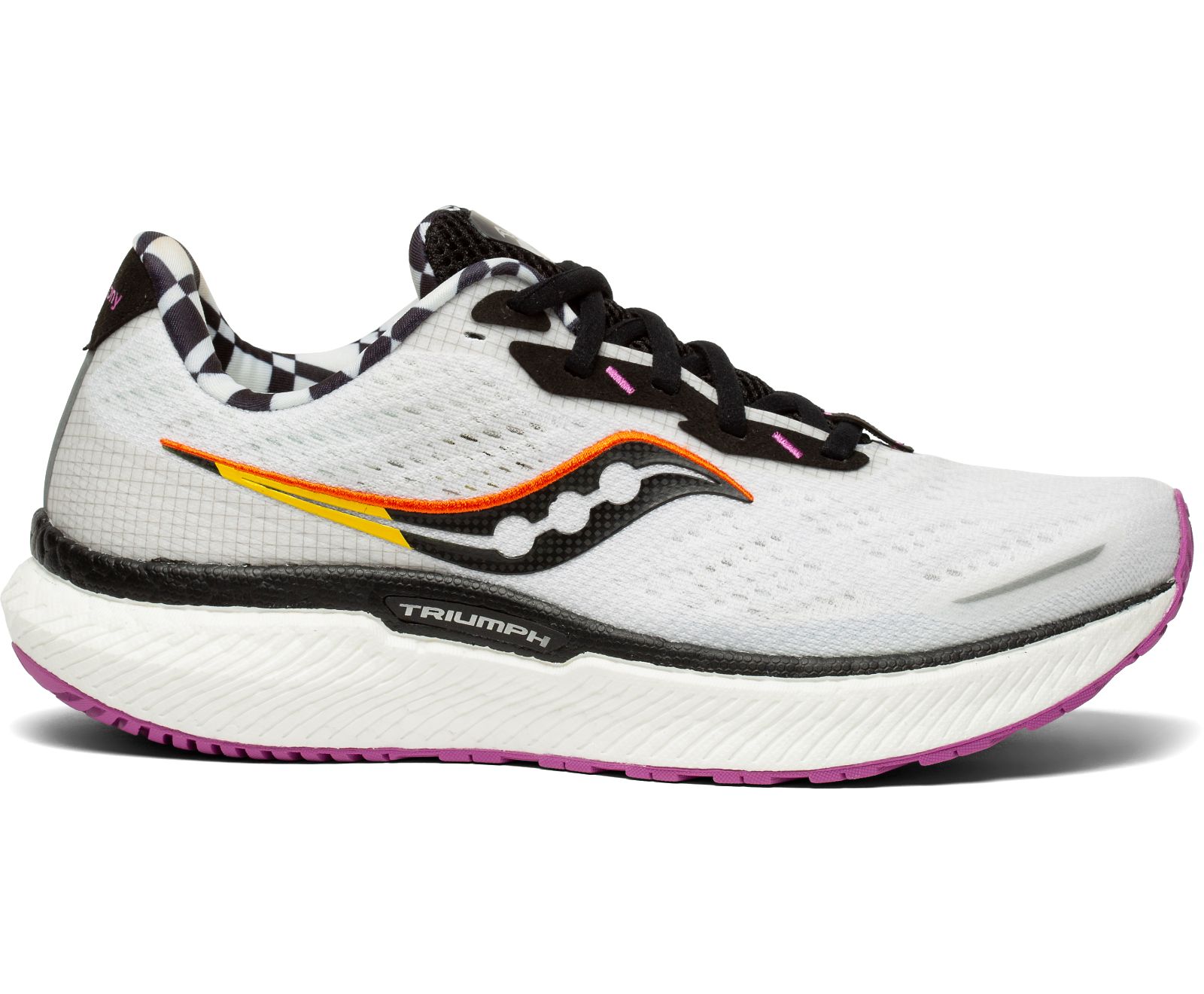 Saucony Triumph 19 Women\'s Running Shoes Silver / Black | Canada 207NWYB